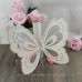 T192 Ivory Wedding Invitation Butterfly
